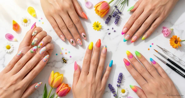 15 Bright Spring Nails That Are Bold, Fun & Trendy