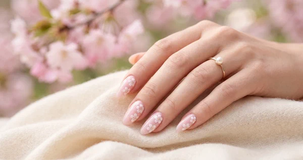 Cherry Blossom Nails: 15 Dreamy Designs