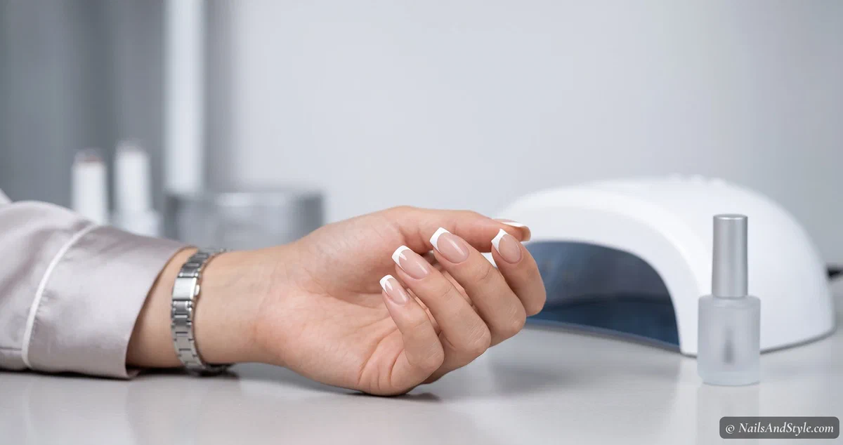 How to Do Gel French Tip Nails at Home for Beginners
