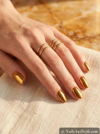 Soft Chrome Glow for Summer