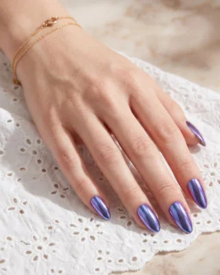 Blueberry Nails nail design idea