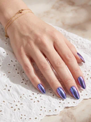 Blueberry Nails nail design idea