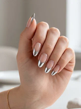 Creative Chrome Nail Art Ideas