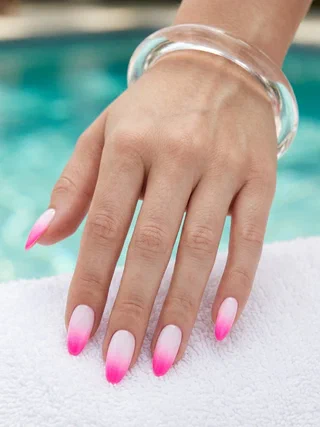 Bold Ombre Nails for Fun Days