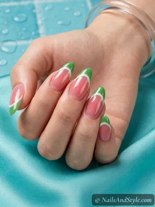 Watermelon Nails nail design idea