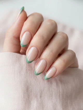 Jade Green Nails nail design idea