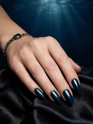 Mermaid Nails nail design idea