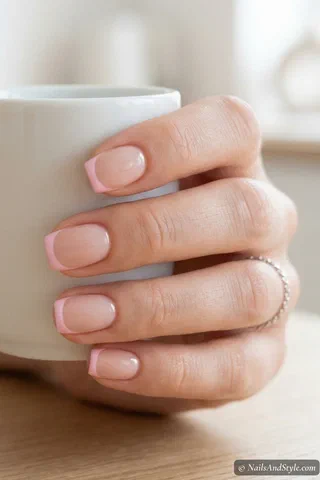 Pink Summer Nails nail design idea