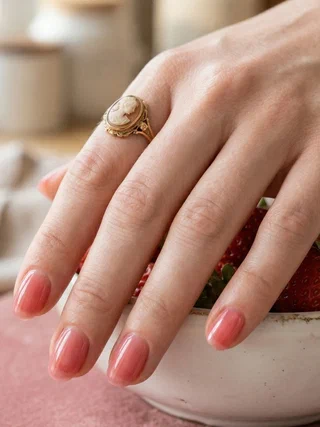 Soft Pink Nails for Gentle Days