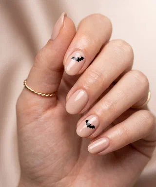 Short Halloween Nails nail design idea