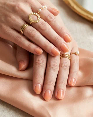 Classy Spring Nails nail design idea