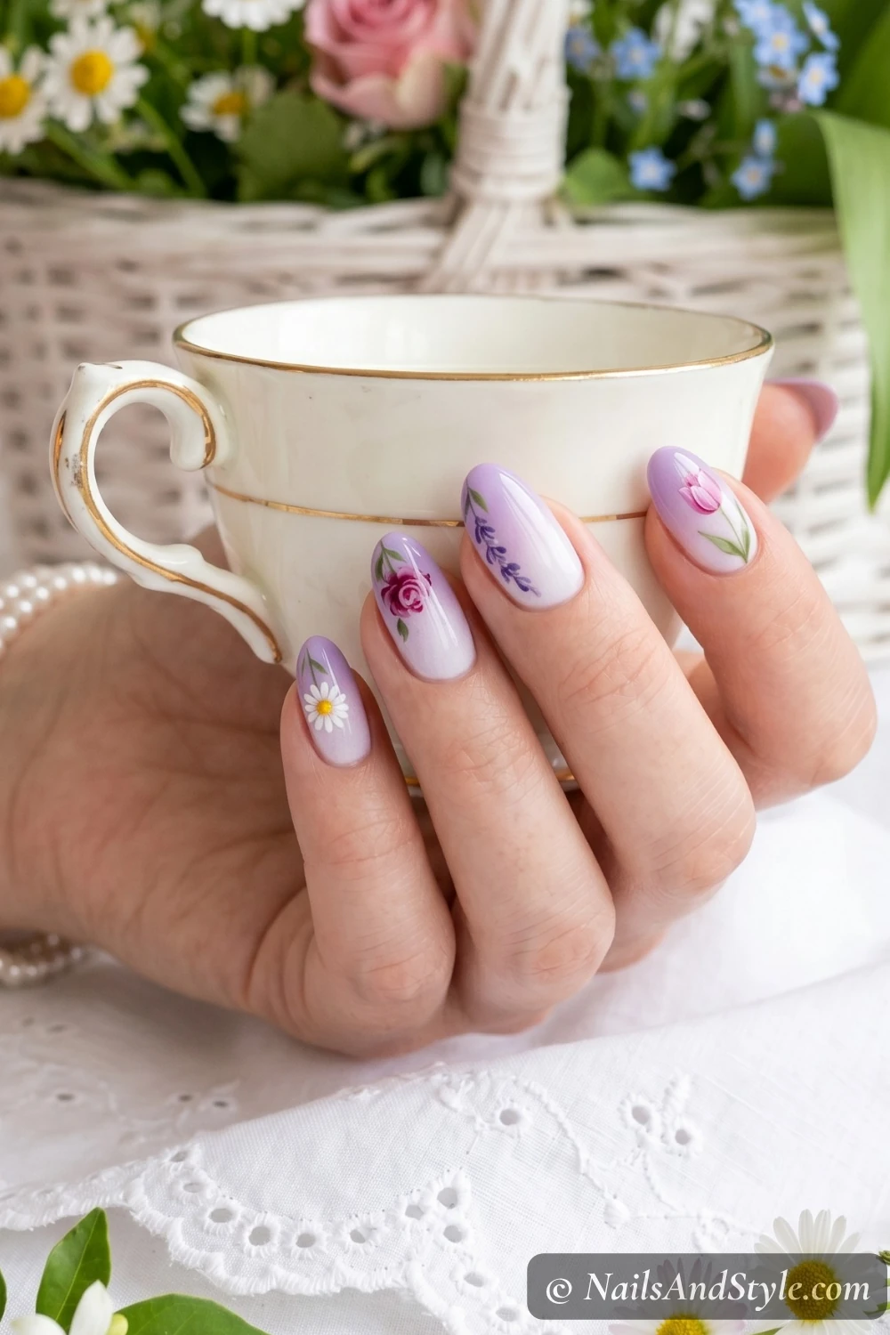 Cottage garden mix nails