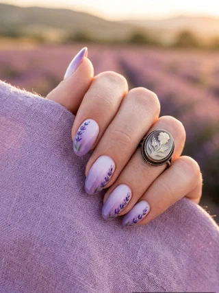 Dreamy Spring Blooms on Nails