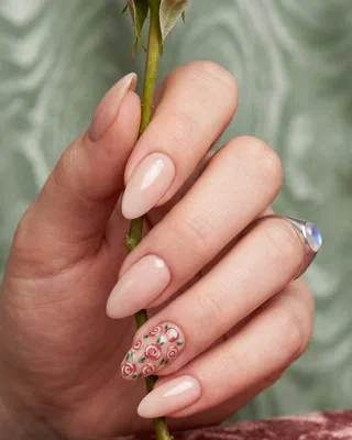 Spring Flower Nails nail design idea