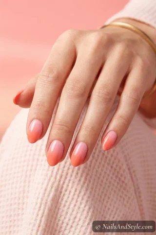 Sunset Beach Nails nail design idea