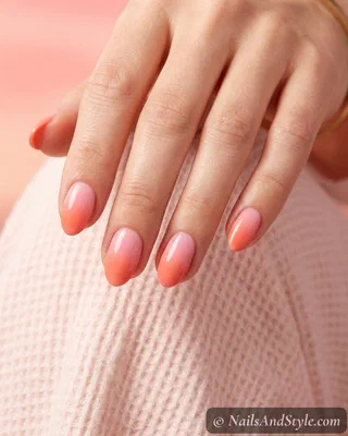 Sunset Beach Nails nail design idea