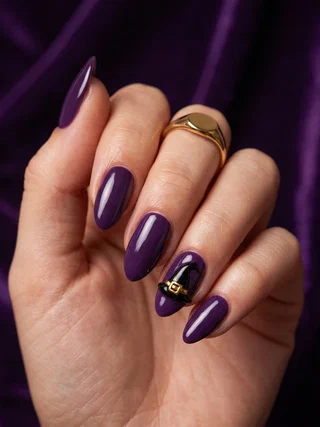 8 Witch Hat Nails You Can Do at Home