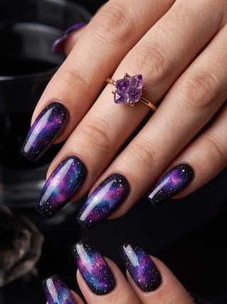 8 Easy Witchy Moon Nails for Halloween